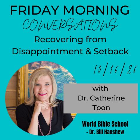 interview on the topic of recovering from disappointment and setback